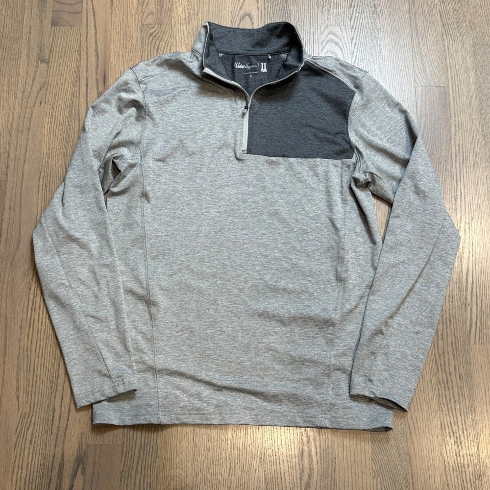 Walter Hagen 11 Majors Mens‎ Golf Pullover Gray Size S